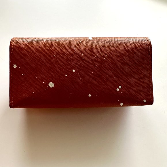 Custom Painted Tory Burch Eyeglass/Sunglass Case - Picture 5 of 7